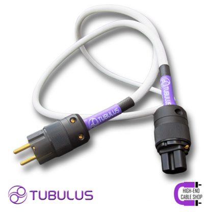 1 HCS power cable tubulus libentus high end solid core copper schuko gold plated hifi