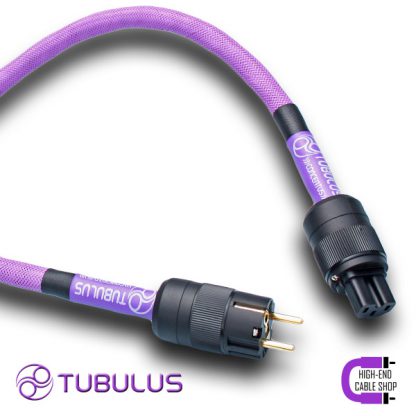 3 High End Cable Shop TUBULUS Concentus power cable with skin effect filtering schuko eu us uk plug