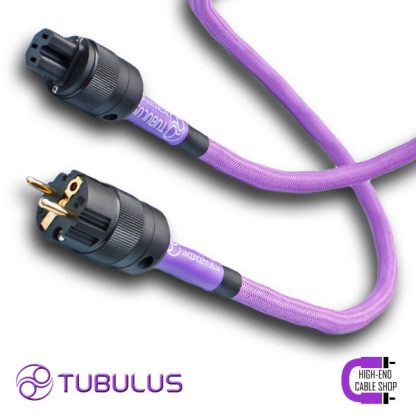 5 High End Cable Shop TUBULUS Concentus power cable with skin effect filtering schuko eu us uk plug