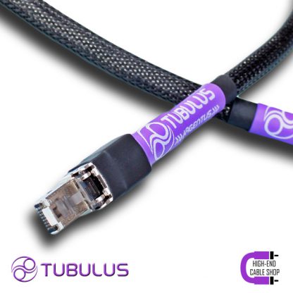 5 High end cable shop Tubulus Argentus i2s cable rj45 cat7 ethernet network cable silver hifi length