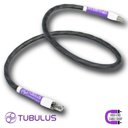 3 High end cable shop Tubulus Argentus Ethernet Cable RJ45 10Gbps 100Mbps shielded silver streaming audio