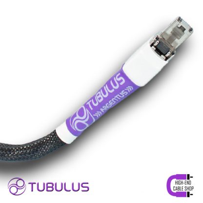 4 High end cable shop Tubulus Argentus Ethernet Cable RJ45 10Gbps 100Mbps shielded silver streaming audio