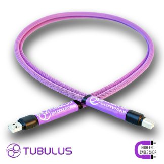 1 High end cable shop Tubulus Concentus USB Cable silver air insulation