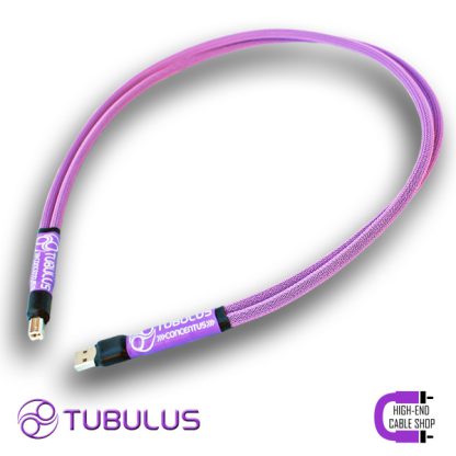2 High end cable shop Tubulus Concentus USB Cable silver air insulation